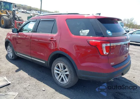2018 Ford Explorer Xlt из США, поврежденный, VIN 1FM5K8DH9JGB64060